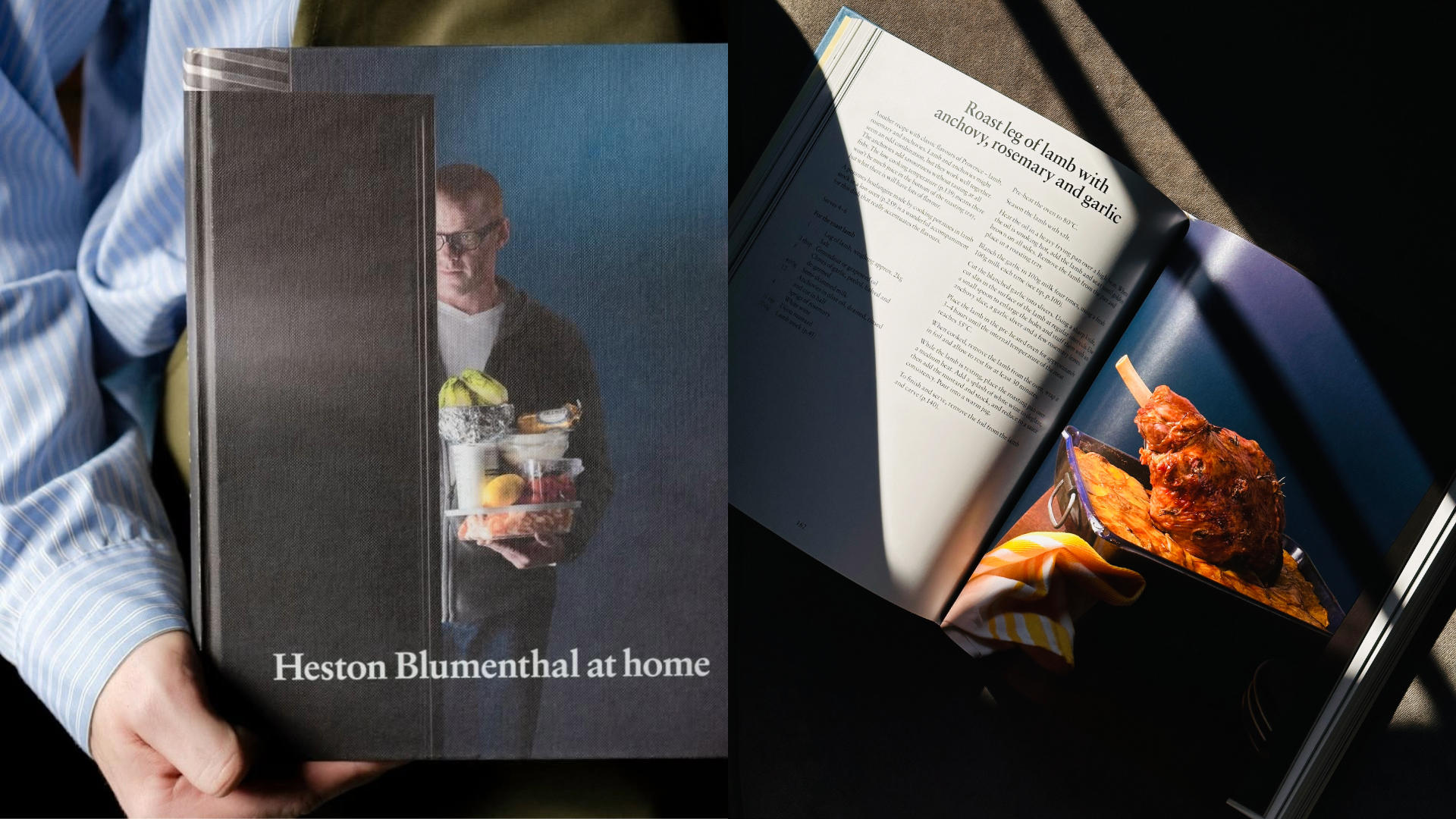 Heston’s Recipe for Roast Leg of Lamb with Anchovy, Rosemary and Garlic